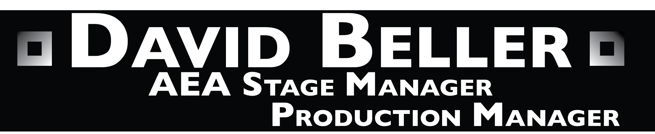 David Beller - AEA Stage Manager & Production Manager | 